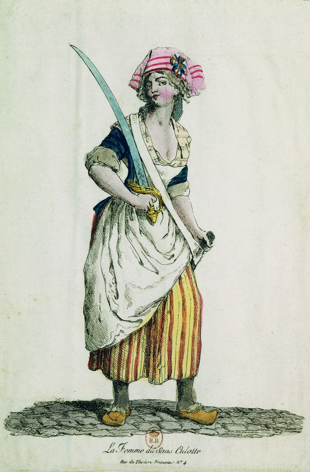 une femme sans-culotte (10 août 1792)