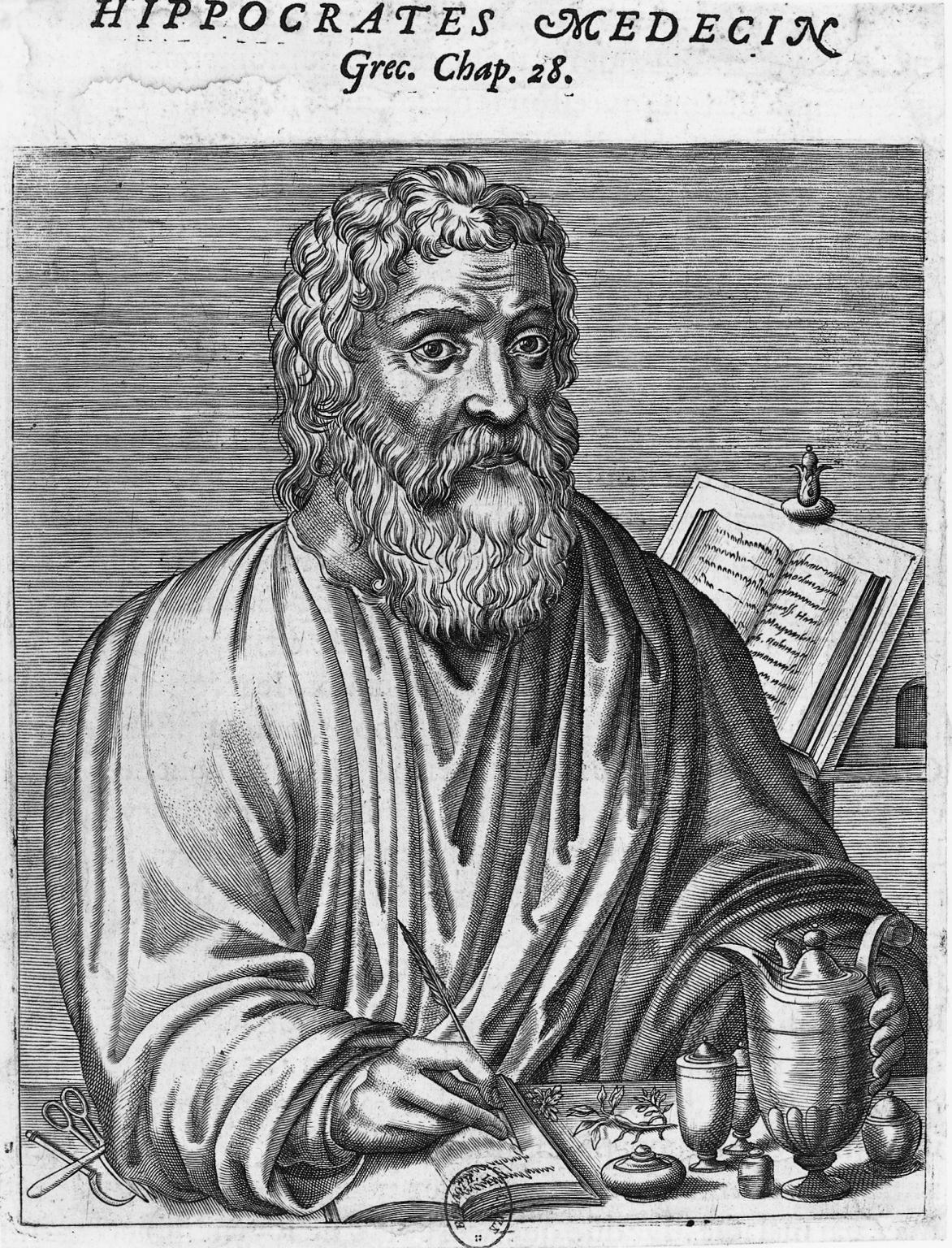 Hippocrate, le plus grand médecin de l’Antiquité (460-vers 377 avant J.-C.)