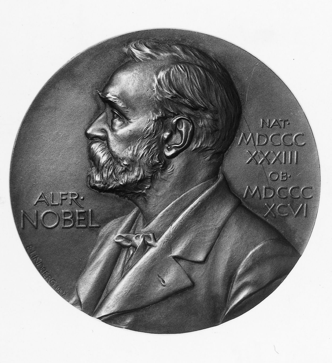 Alfred Nobel (médaille en or)