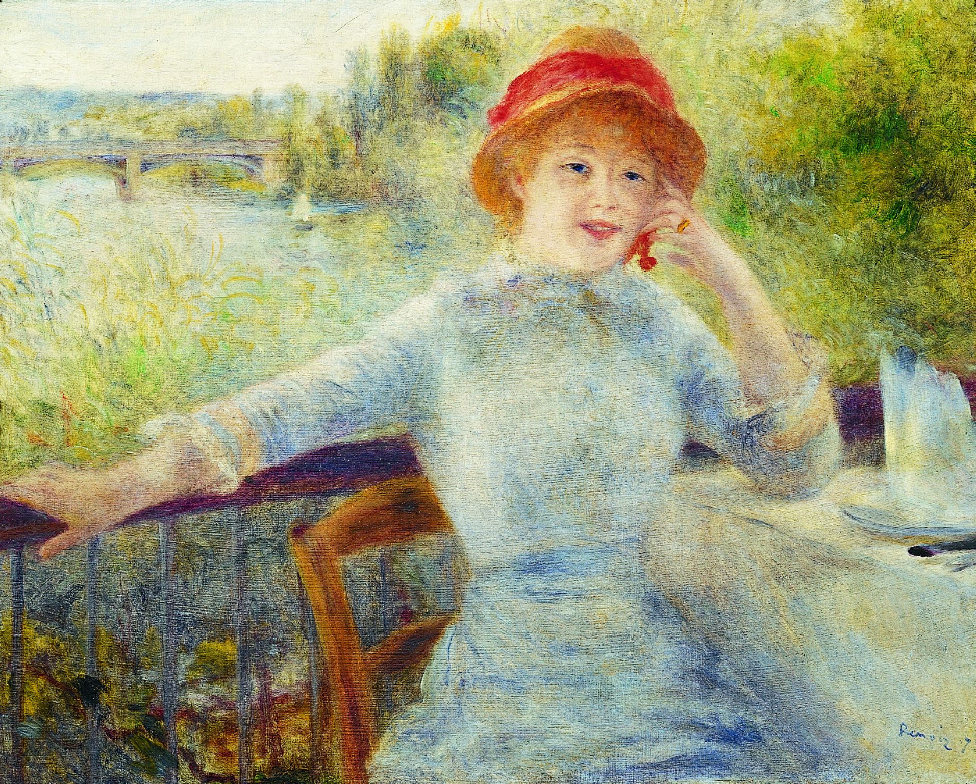 Auguste Renoir : Alphonsine Fournaise (1879)