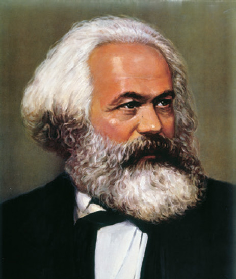 portrait de Karl Marx