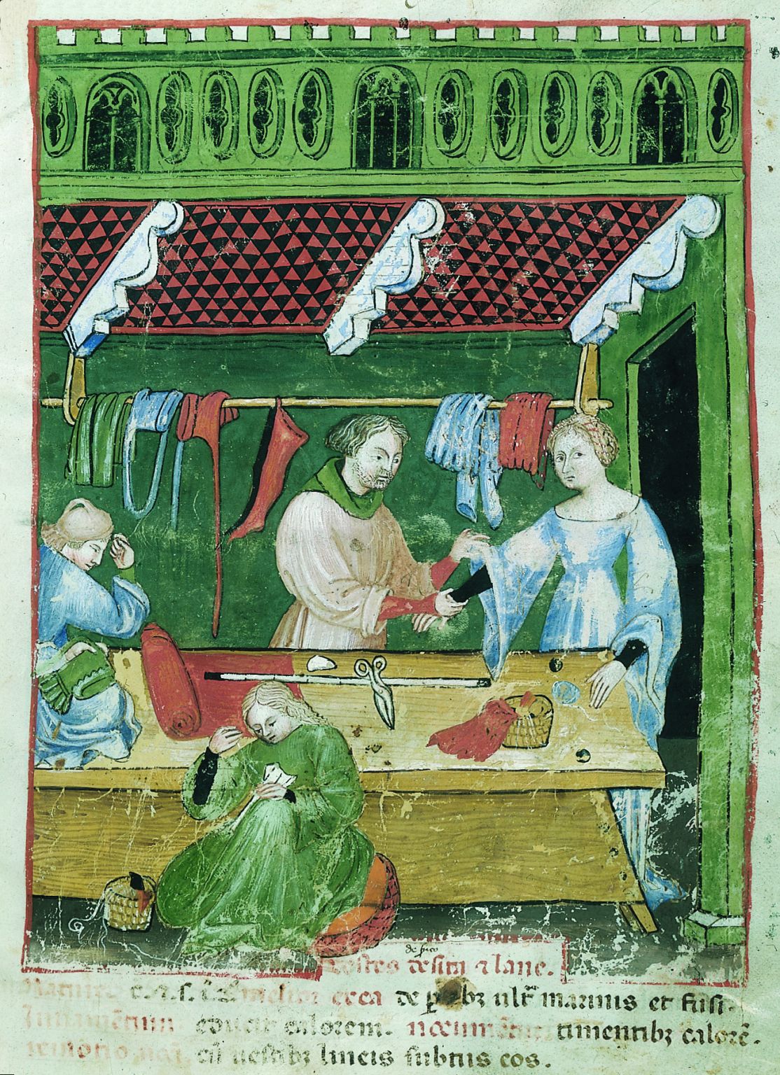 une échoppe de tailleur (XIIe siècle)