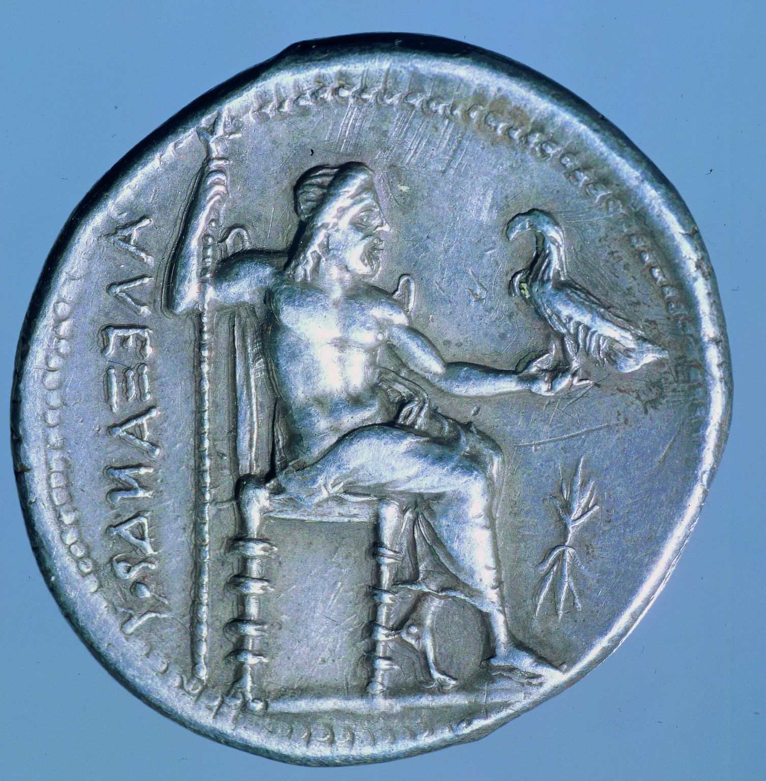 Zeus, dieu suprême des Grecs (monnaie)