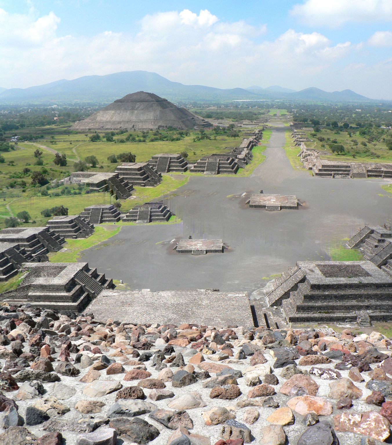 Mexique ancien : Teotihuacán, ancienne cité précolombienne (Mexico)