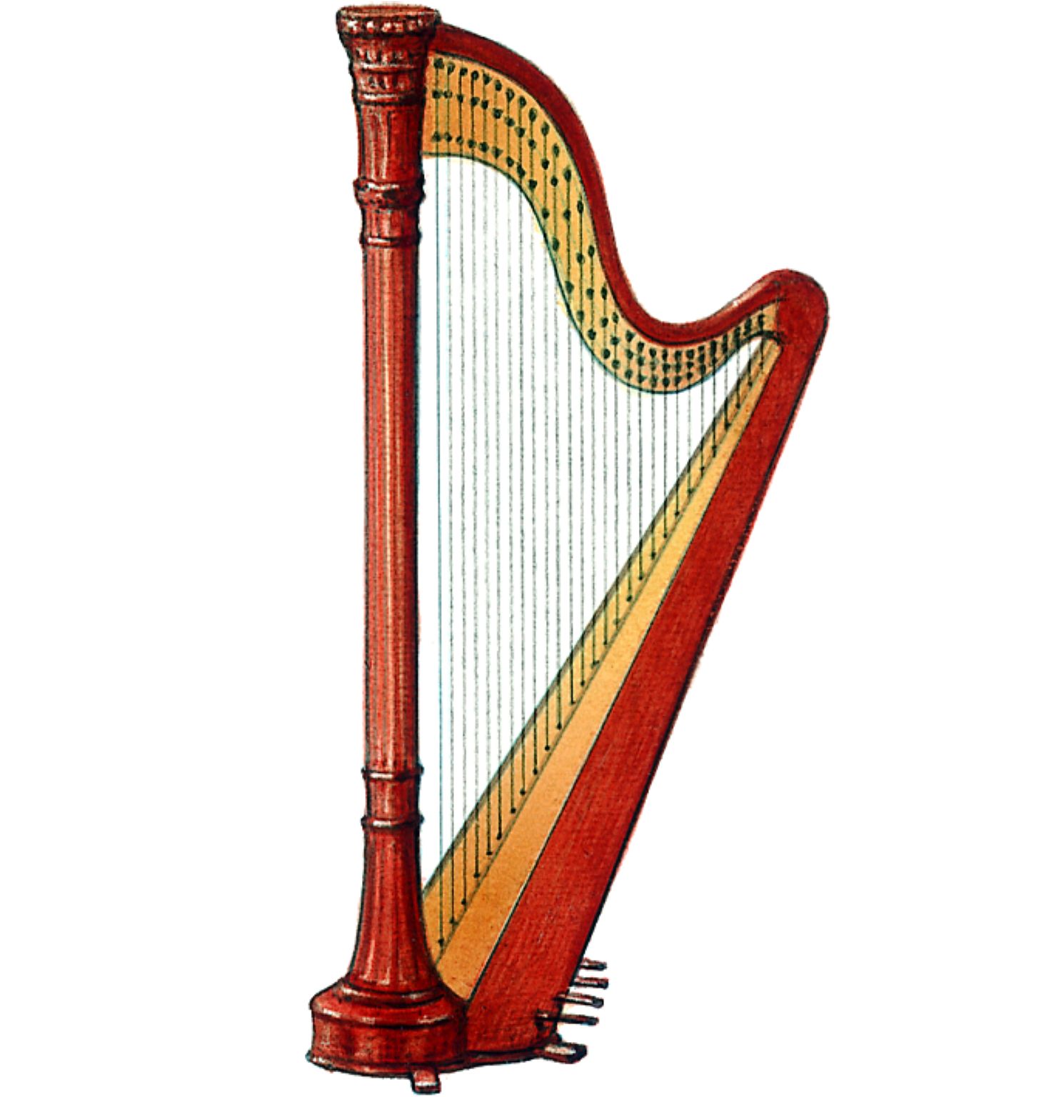 une harpe