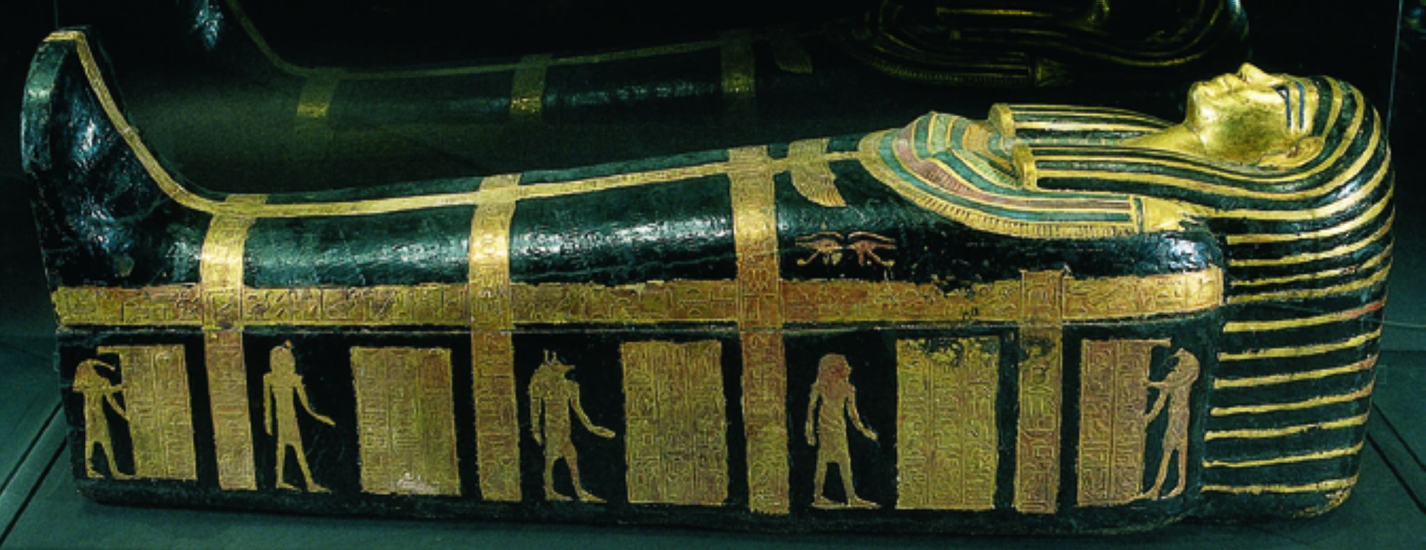 un sarcophage égyptien