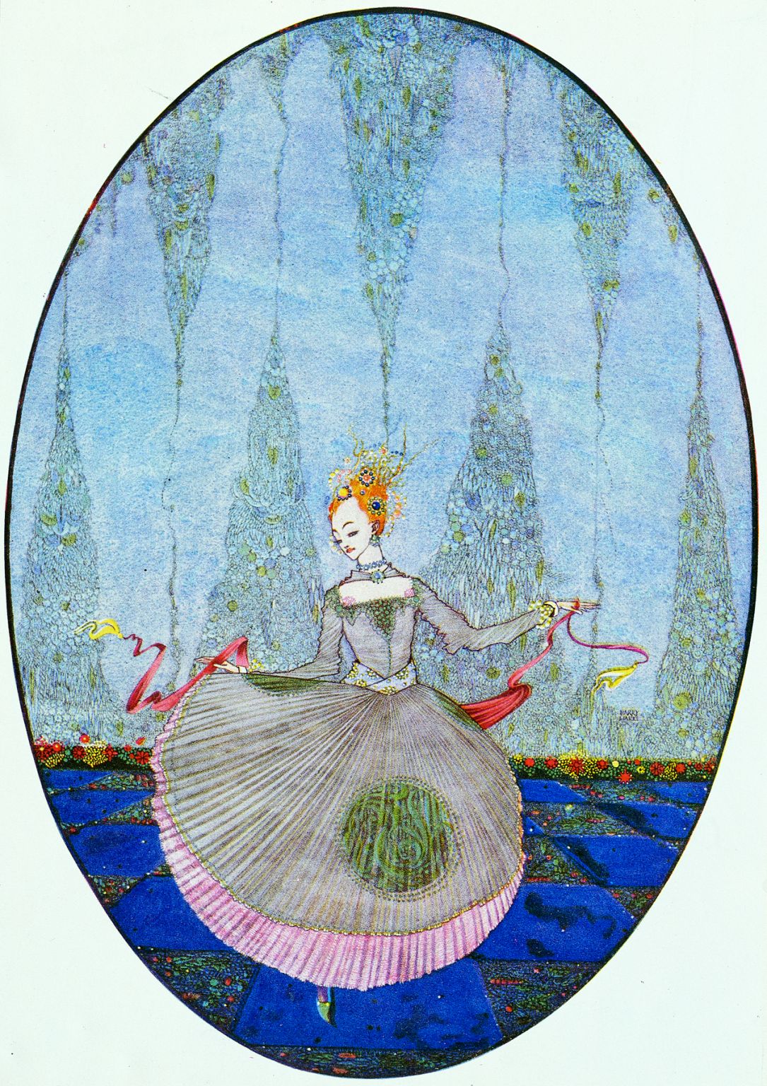 illustration pour le conte d’Andersen la Petite Sirène