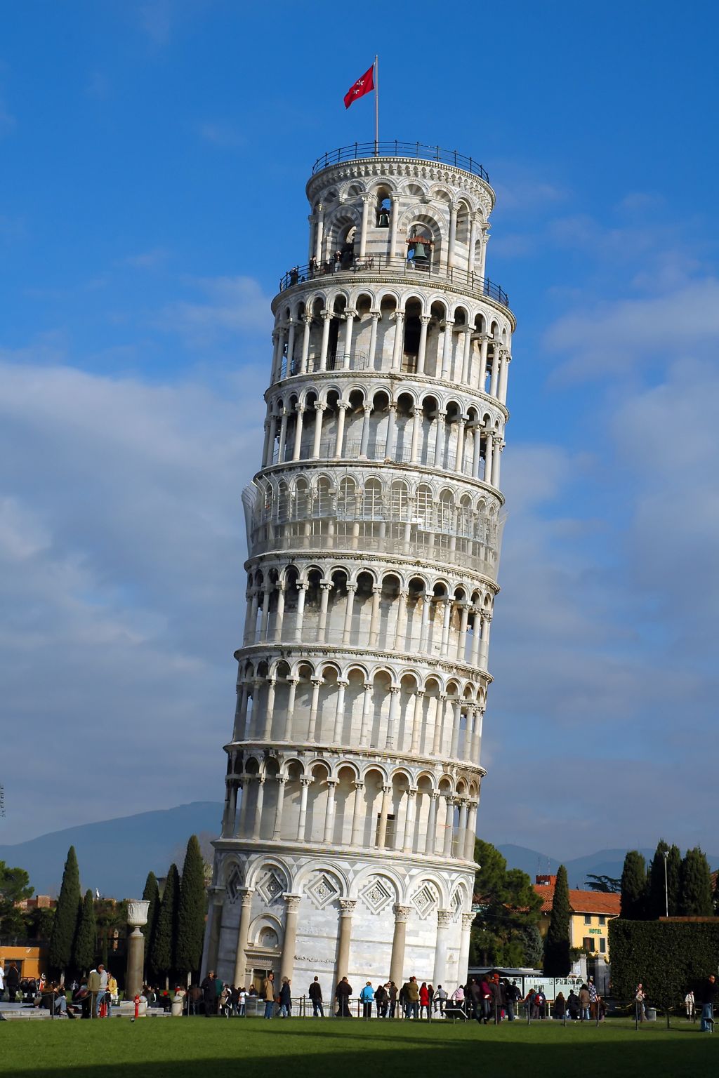 la tour de Pise, en Italie