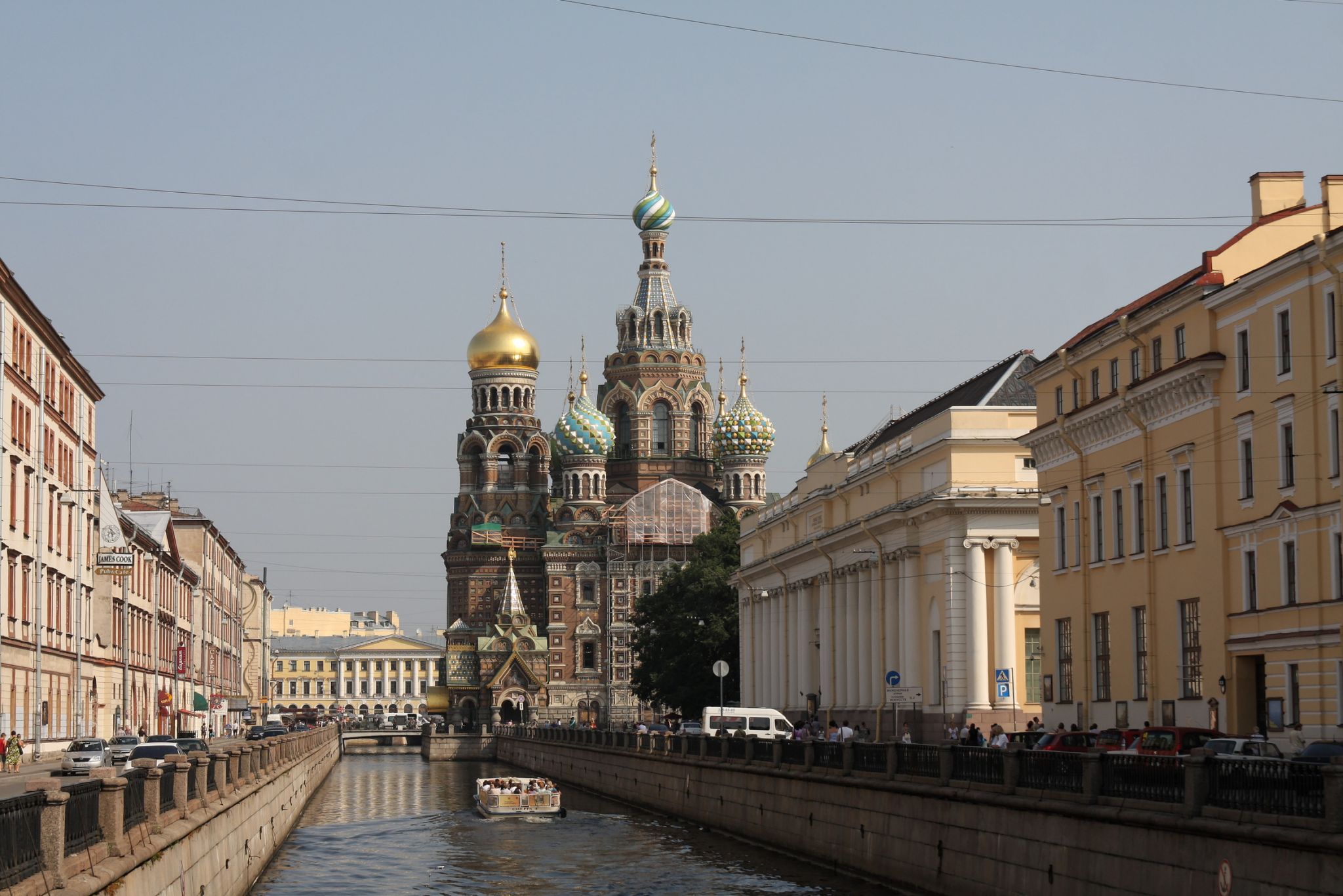 l’église Saint-Sauveur à Saint-Pétersbourg, Russie