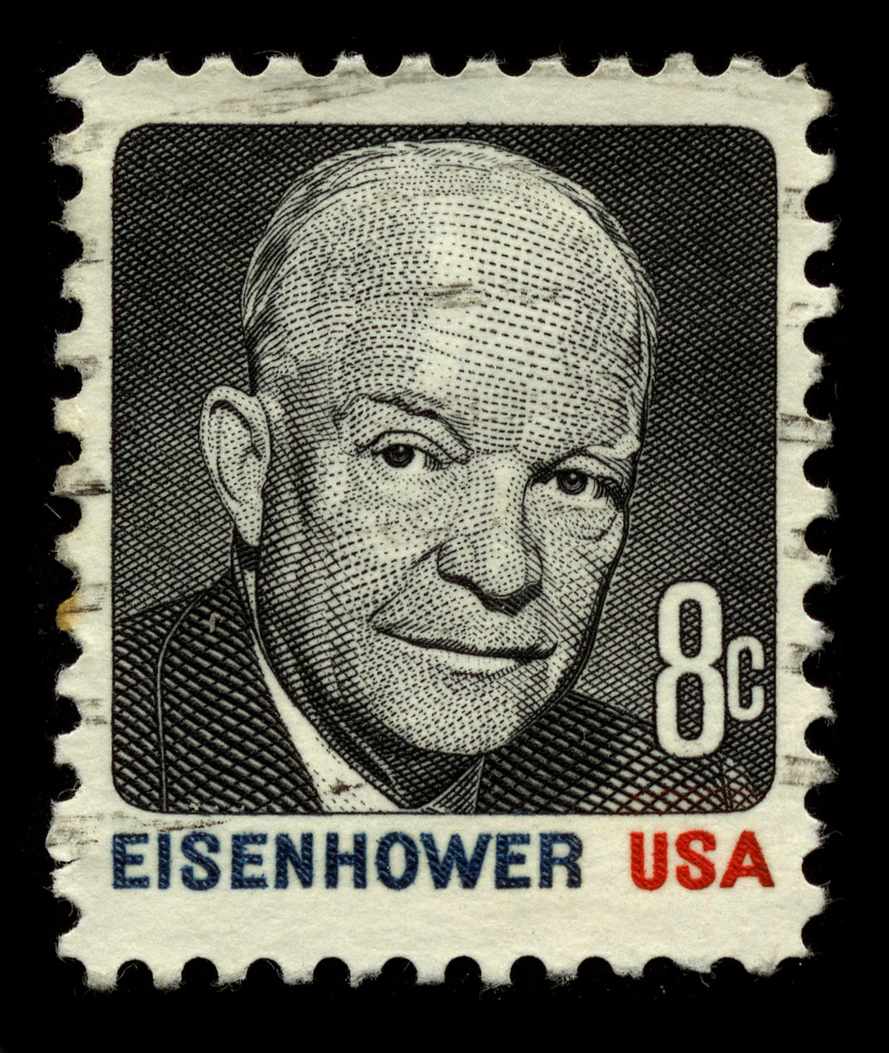 Dwight David Eisenhower (timbre-poste, États-Unis)