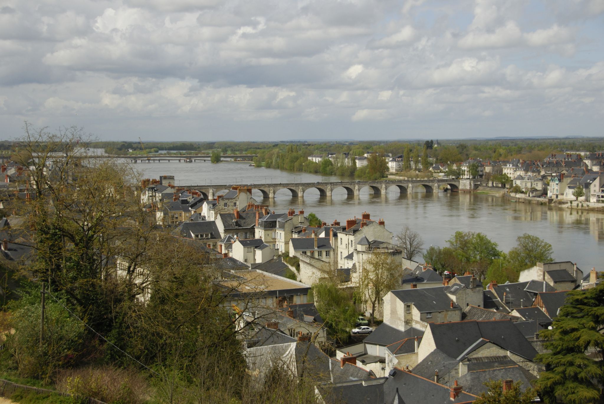 pont sur la Loire à Saumur