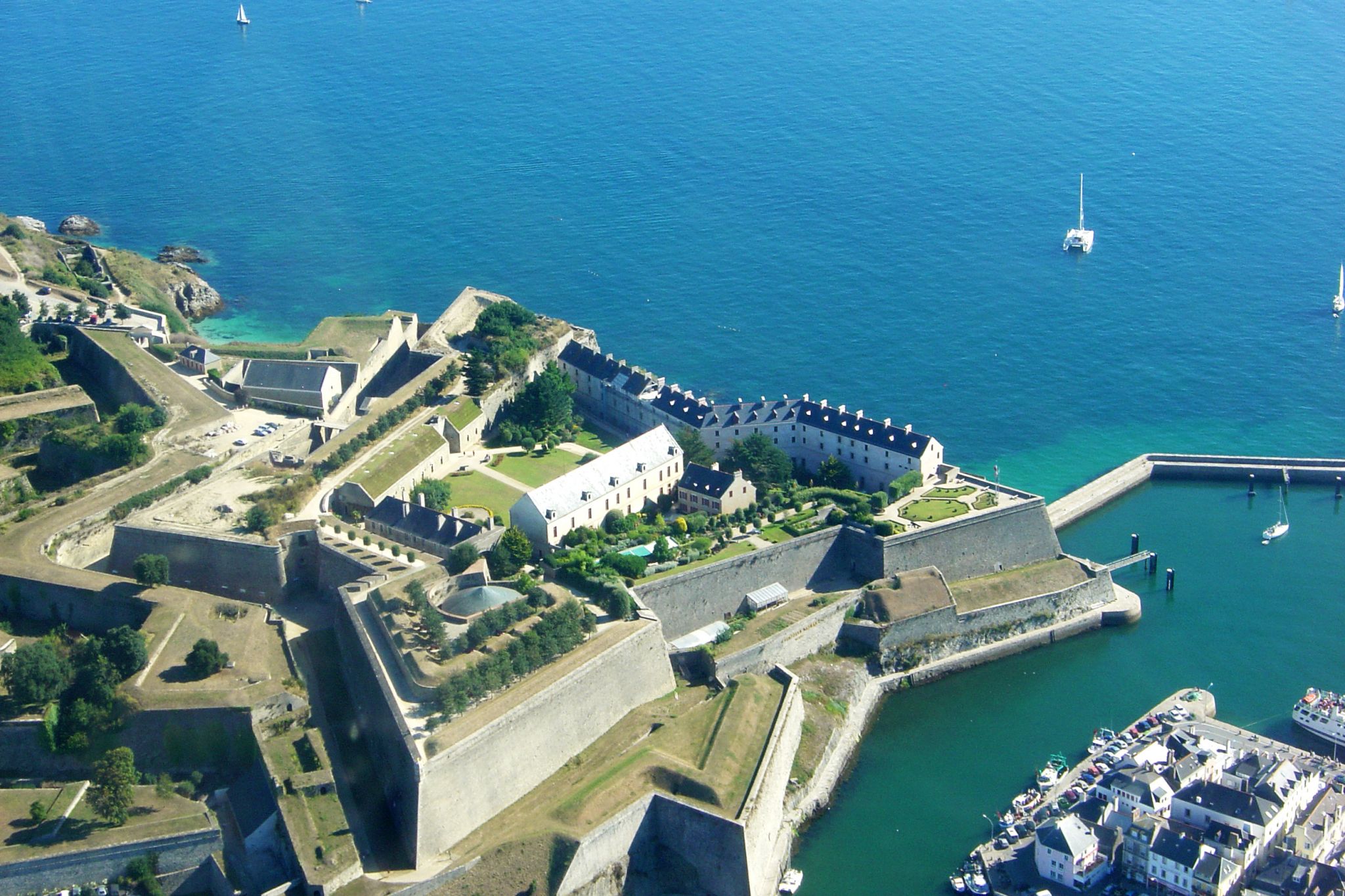 la citadelle de Belle-Île, construite par Vauban