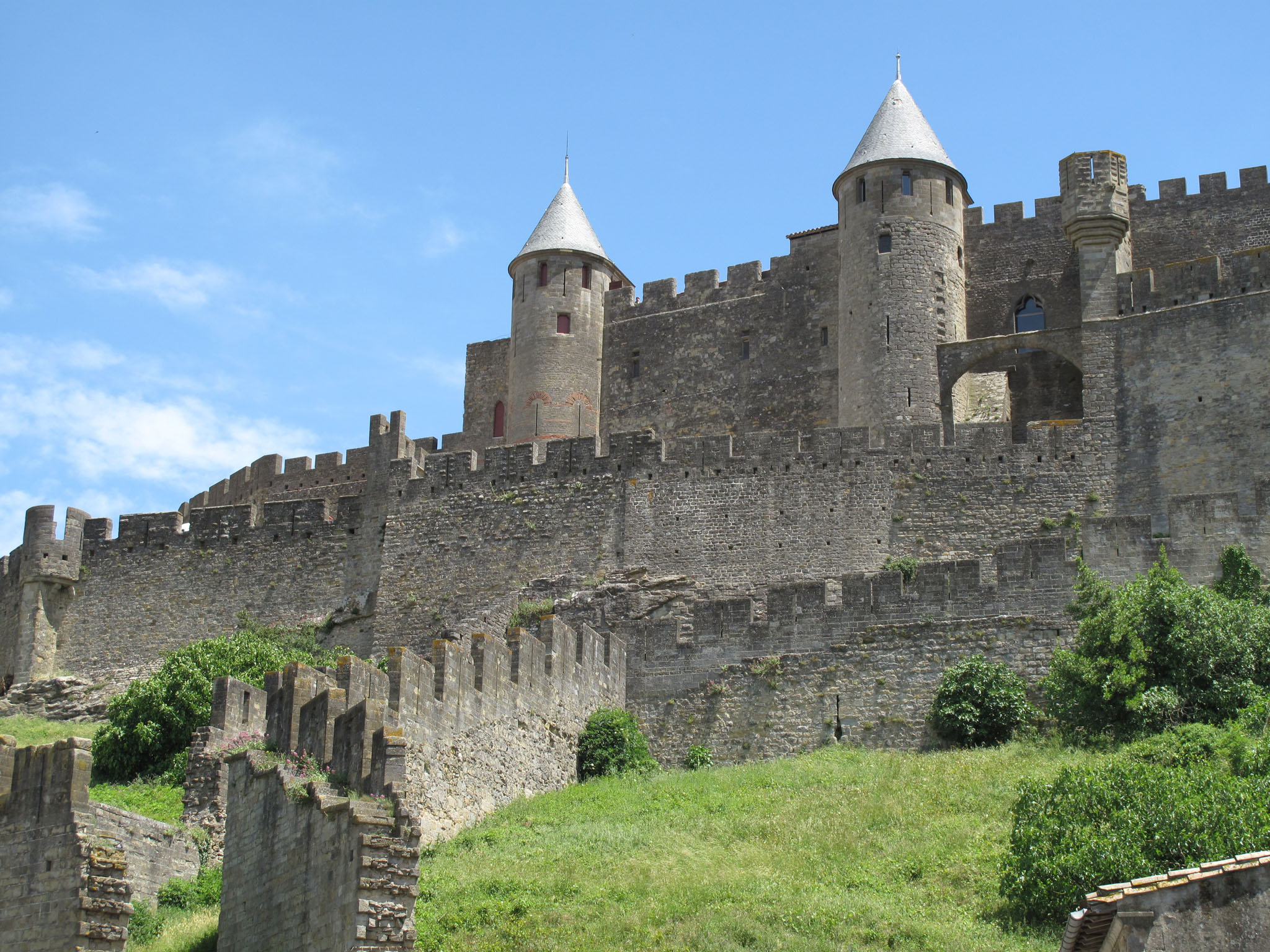 une cité fortifiée : Carcassonne (Languedoc-Roussillon)