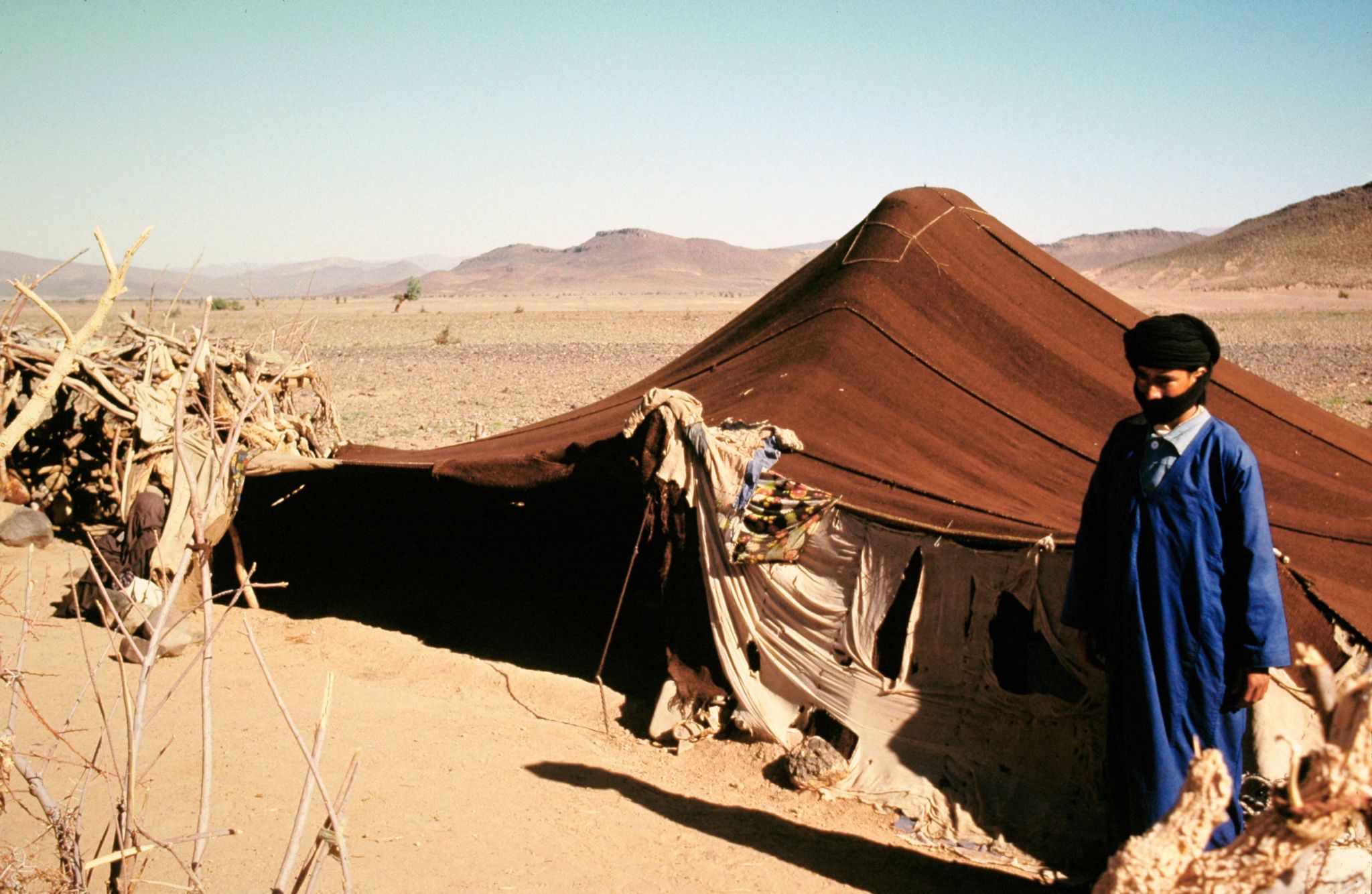 une tente de nomades
