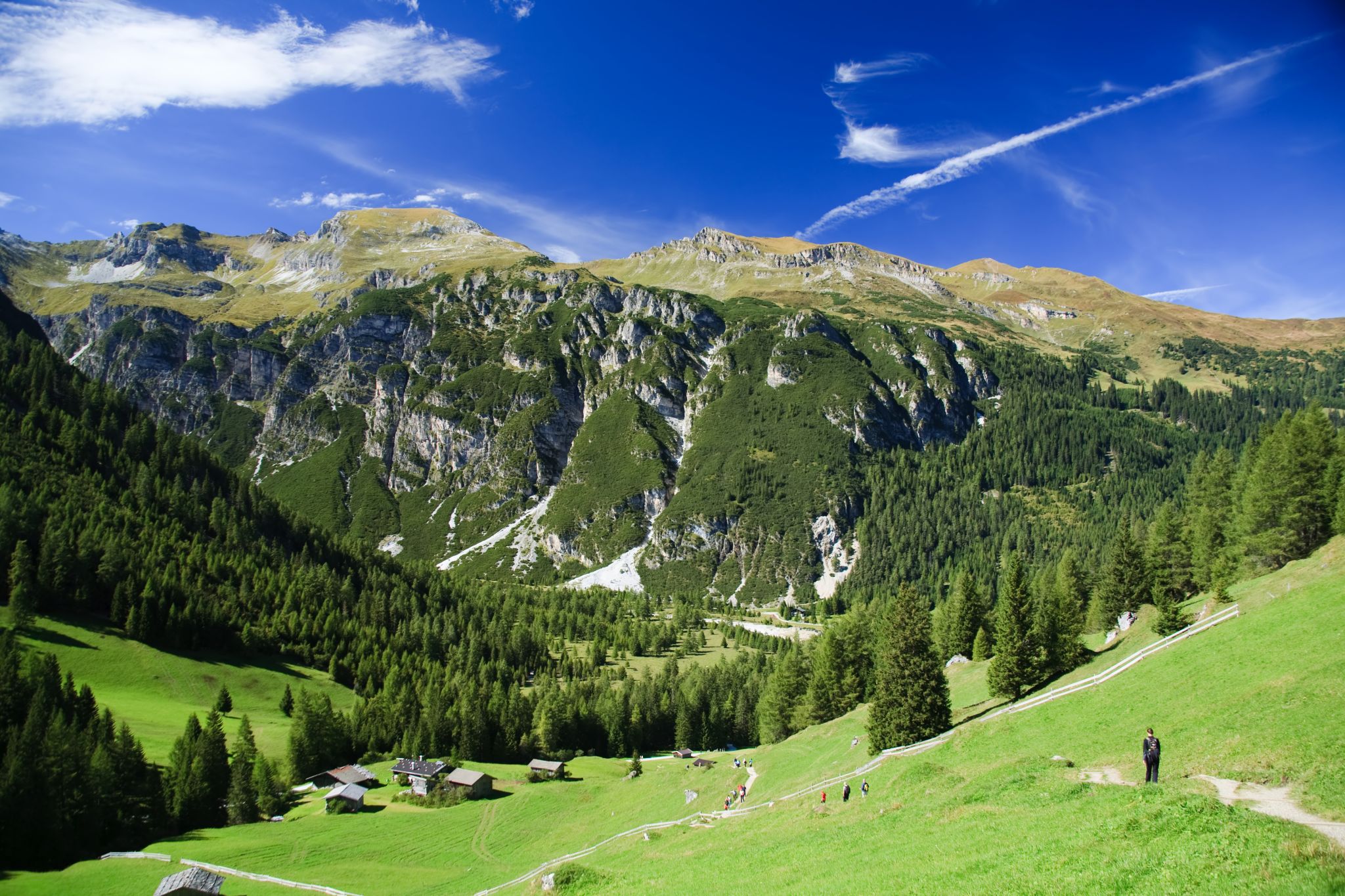 paysage du Tyrol autrichien