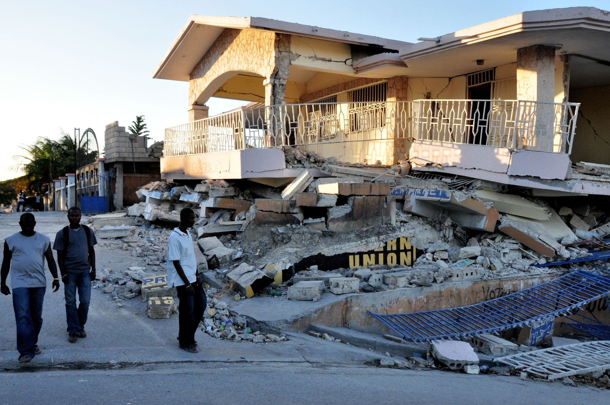 En 2010, un tremblement de terre a dévasté Port-au-Prince, la capitale d’Haïti.