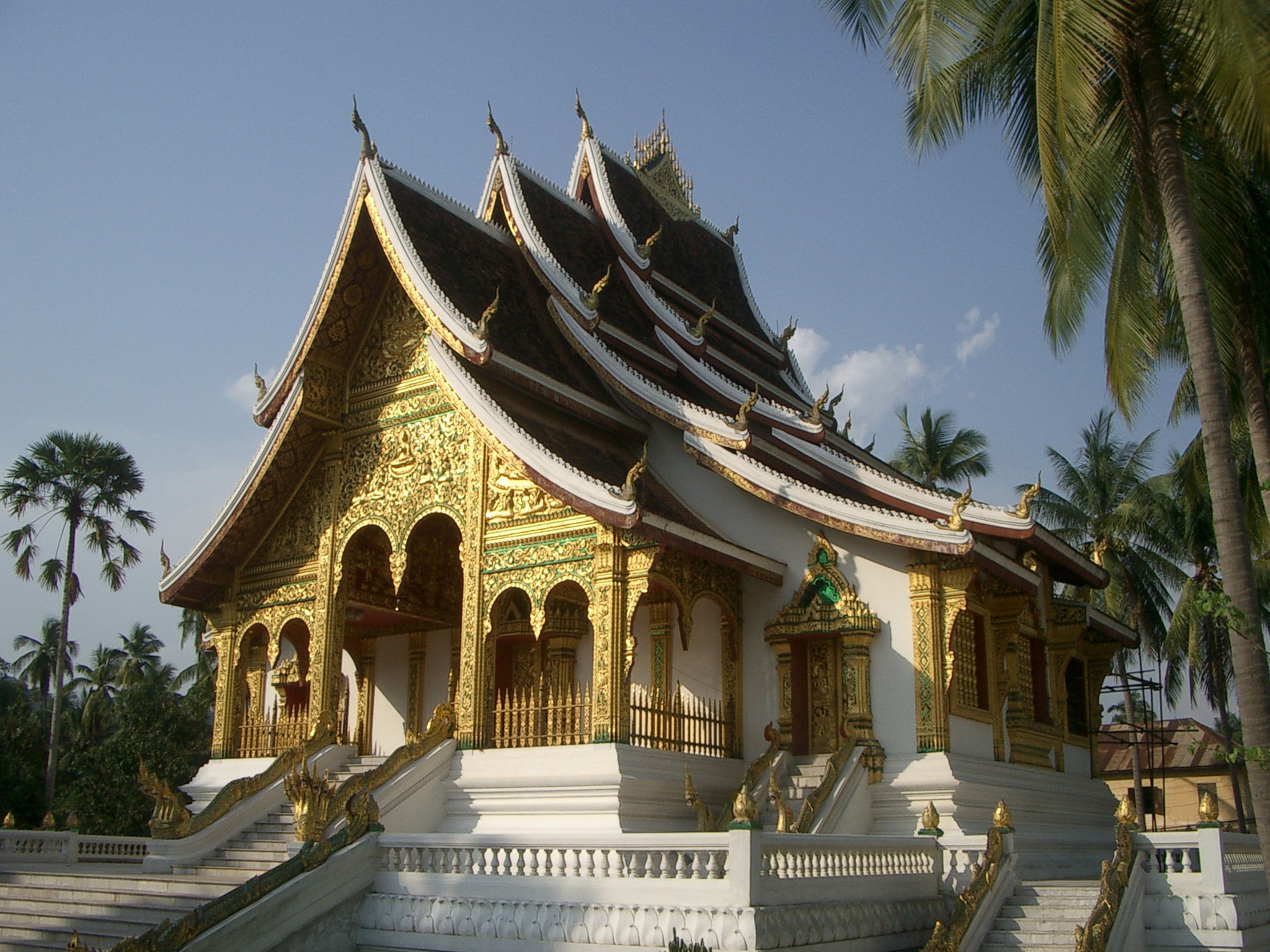 une pagode à Luang Prabang, au Laos