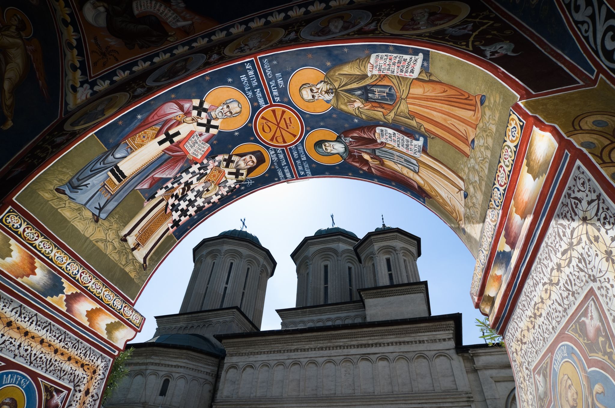 le monastère de Radu Voda à Bucarest (Roumanie)