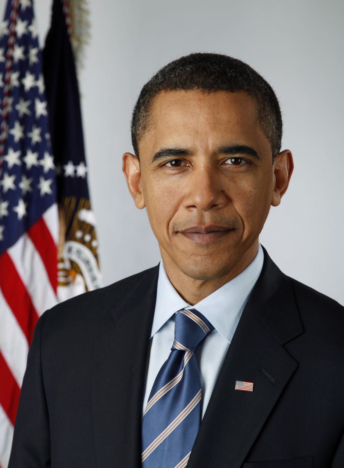portrait du président américain Barack Obama (2009)