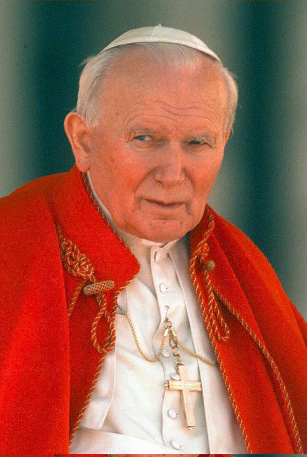 portrait du pape Jean-Paul II en 1997